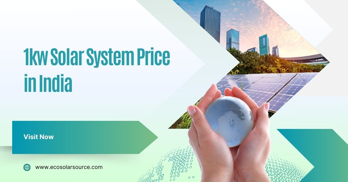 1kw Solar System Price in India