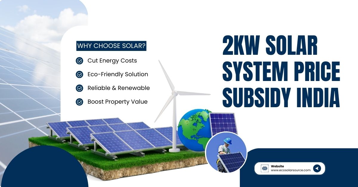 2kw Solar System Price Subsidy India