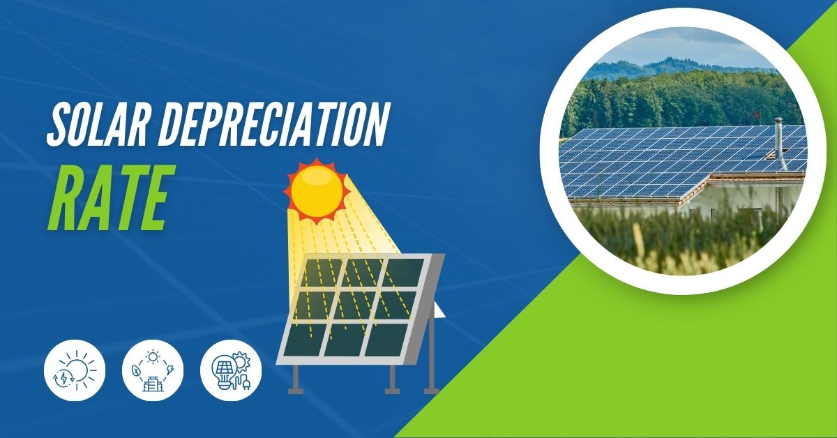 Solar Depreciation Rate