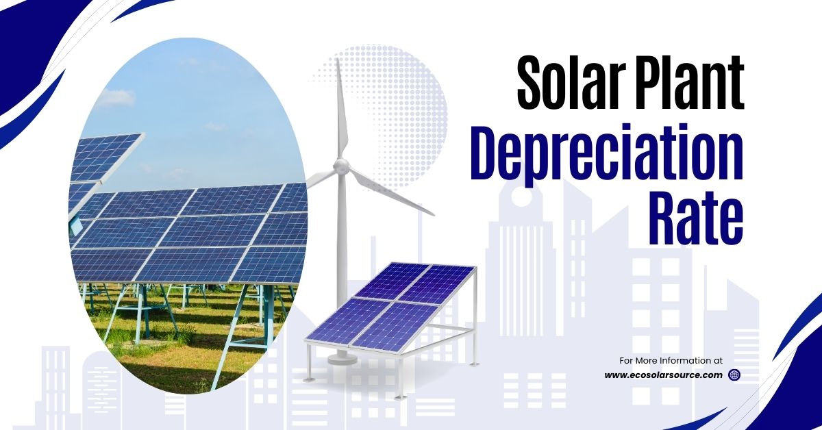 Solar Plant Depreciation Rate